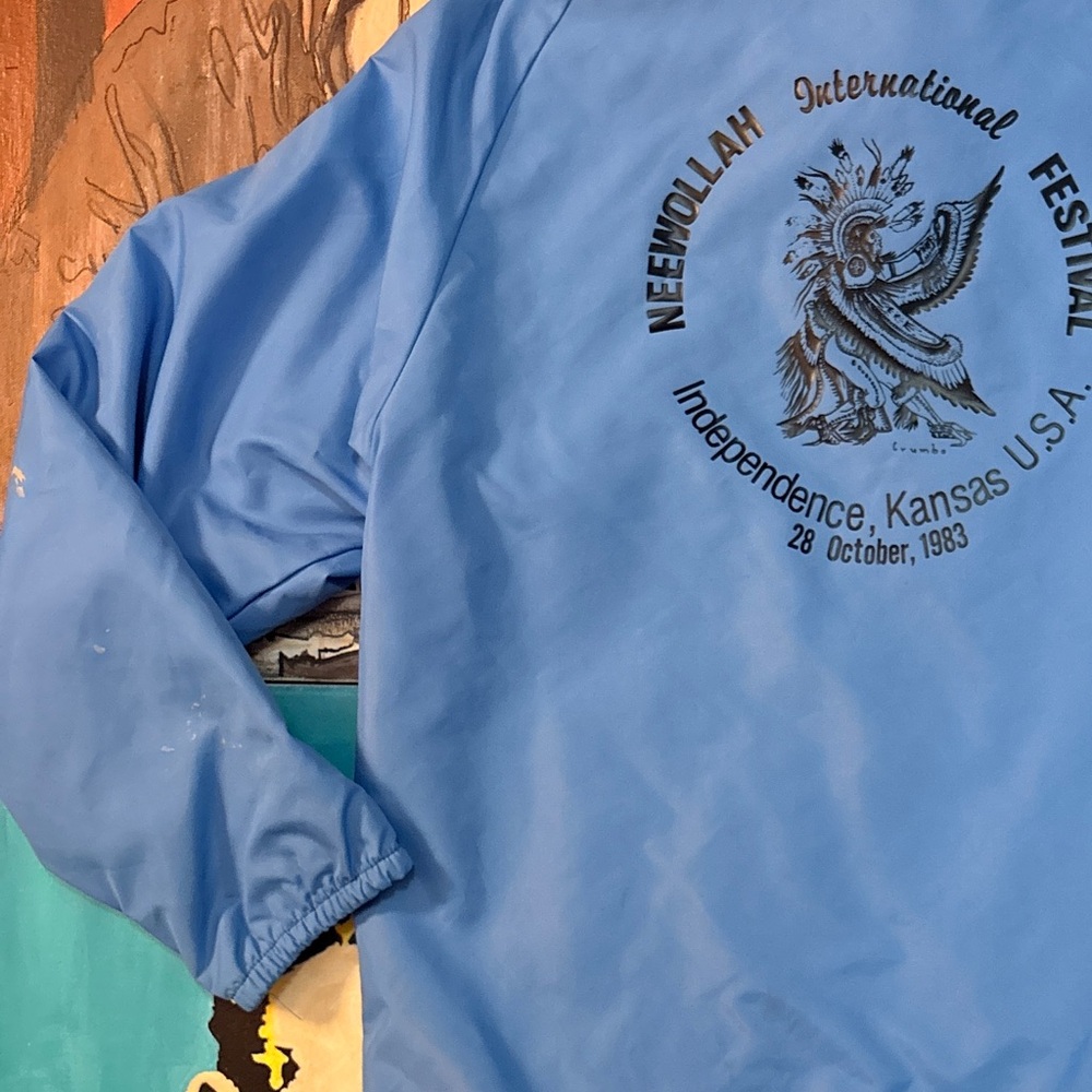Vintage 80s King Louie Lined Windbreaker Jacket - Picture 6 of 6